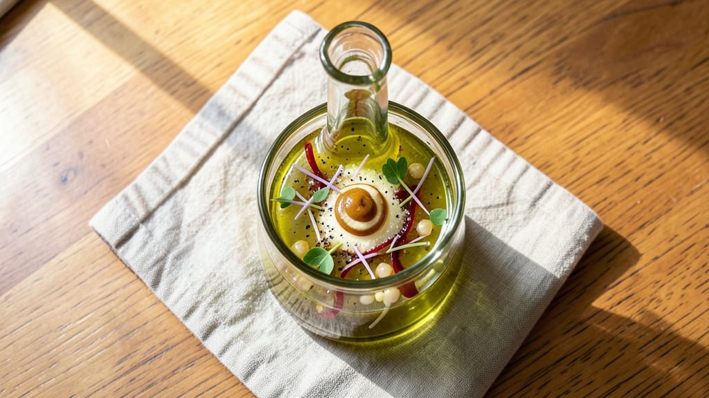 Bistro Salad Dressing Recipe: Herb-Infused Oil Emulsion Magic