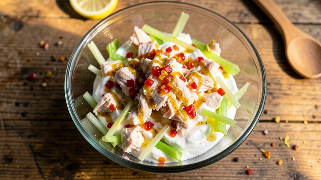 Bumble Bee Tuna Salad Kit Recipe: No-Mayo Creaminess With Crunchy Celery Bites