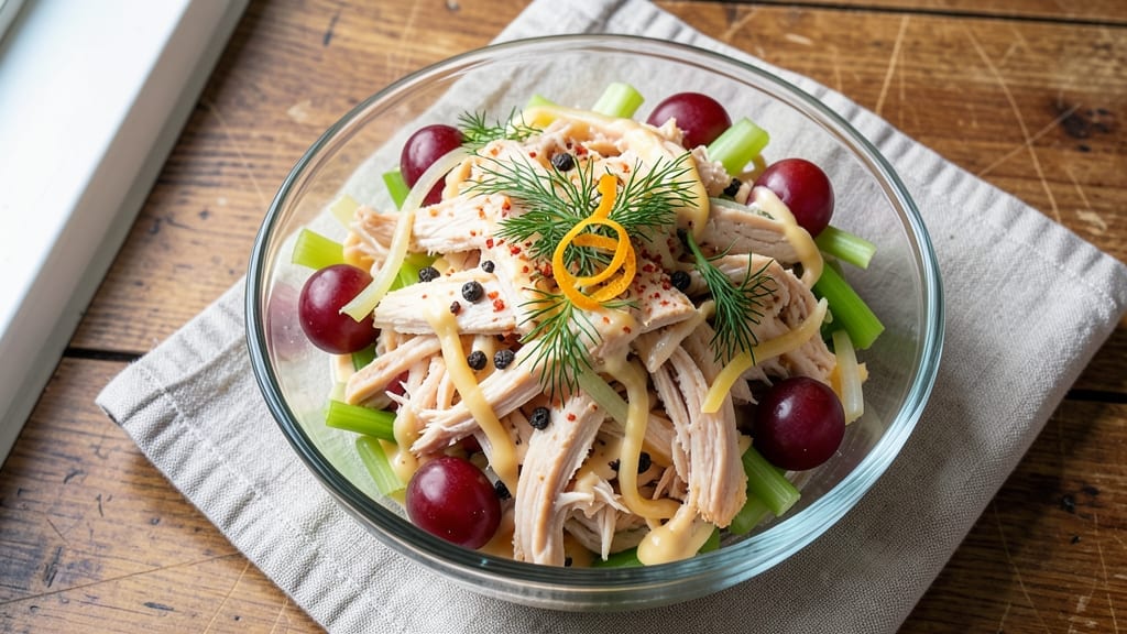 Duke's Mayonnaise Chicken Salad Recipe: Duke's Original Creamy Crunch in a Bowl