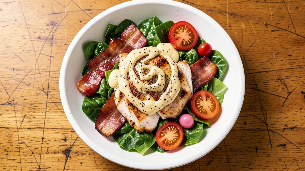 BLT Caesar Salad Recipe: Crispy Bacon and Caesar Dressing Fusion