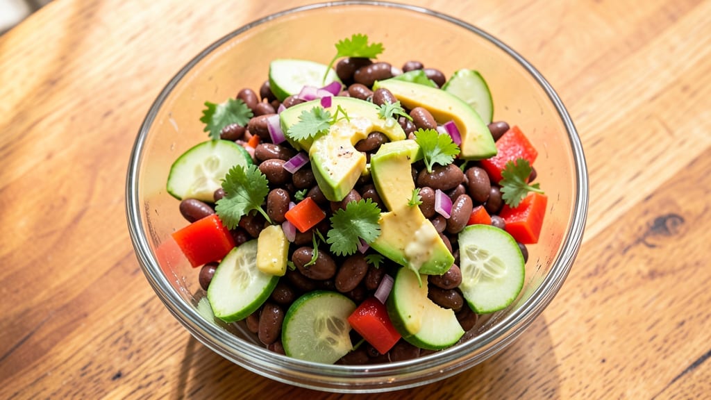 Black Bean Salad Recipe Vegan: Bright, Protein-Packed Crunch in 15 Minutes
