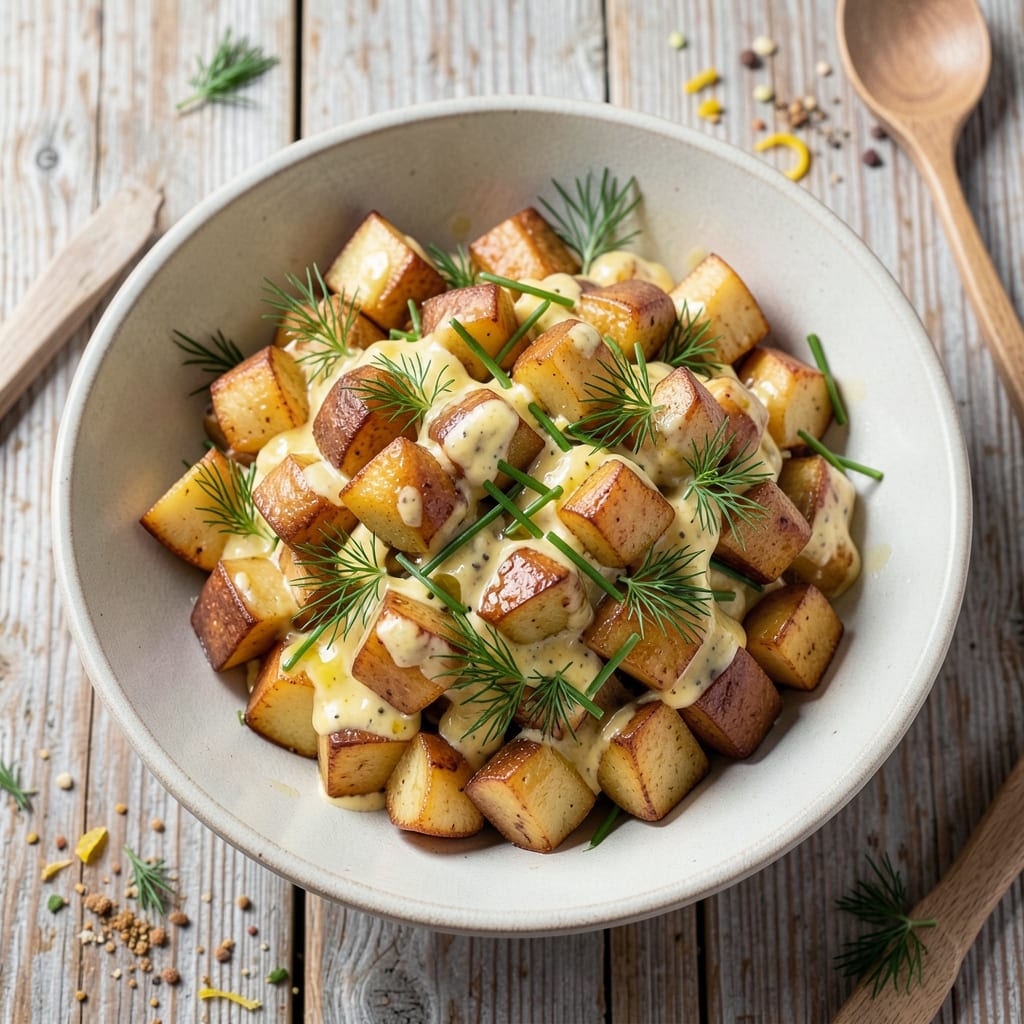 3 Potato Salad Recipe: Vinegar-Kissed Crunch Without Mayo