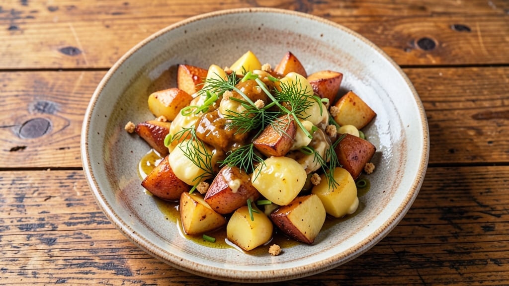 Austrian-Style Potato Salad Recipe: Vinegar-Kissed Crunch With Mustard Depth