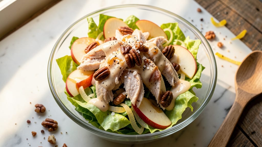 Arby's Apple Pecan Chicken Salad Recipe: Smoky Grilled Chicken with Caramelized Onions