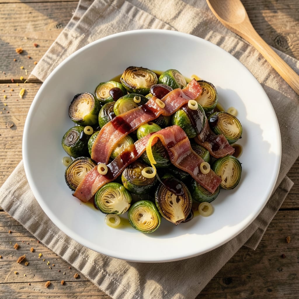 America's Test Kitchen Brussels Sprouts Salad Recipe: Crispy Bacon Bites and Tangy Vinaigrette Harmony