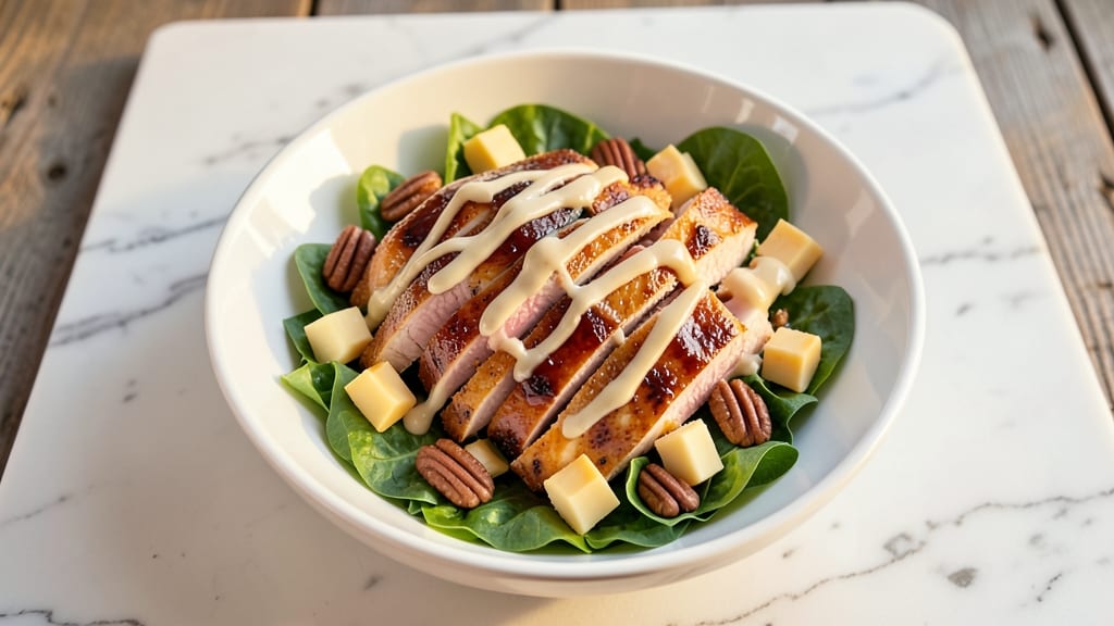 Barbeque Ranch Chicken Salad Cheesecake Factory Recipe: Smoky-Sweet Crunch Meets Creamy Ranch Bliss