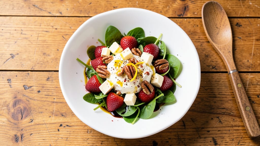 Cafe Zupas Strawberry Harvest Salad Recipe: Summer’s Sweet-Tart Crunch in Every Bite