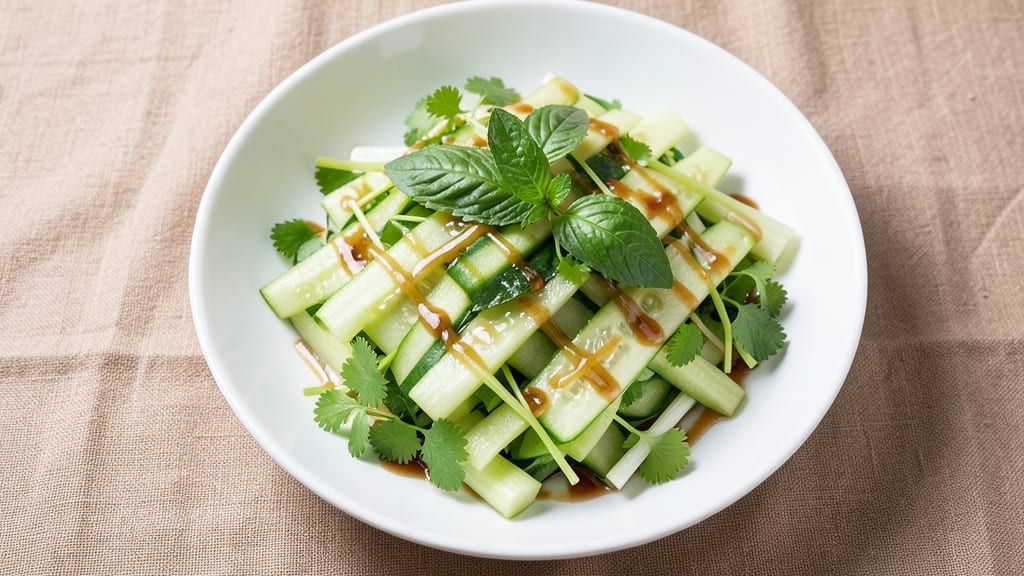 Asian Cucumber Salad Din Tai Fung Recipe: Crisp Celery Crowns With Light Soy Zing