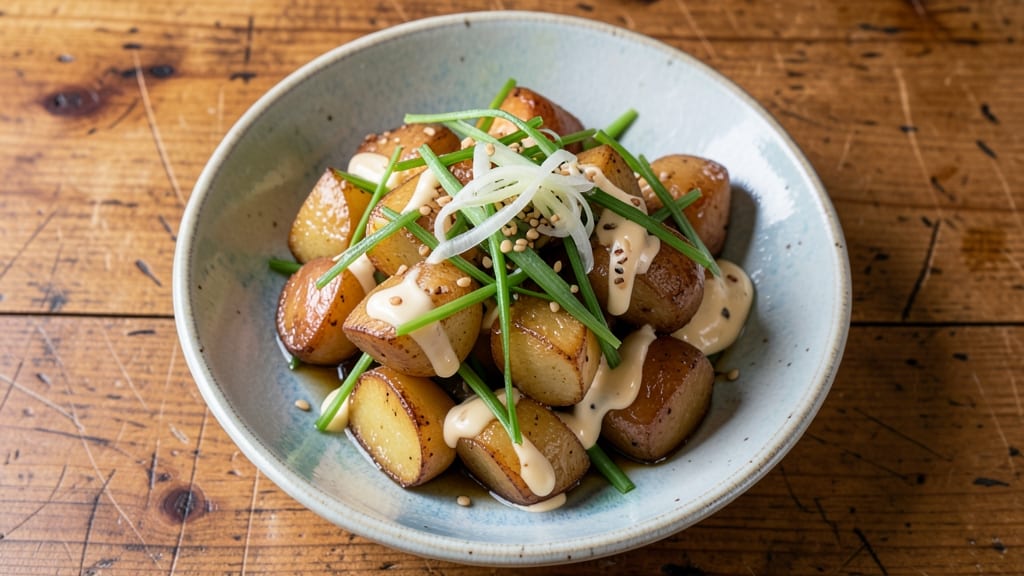 Authentic Japanese Potato Salad Recipe: Mayonnaise-Lightened with Crisp Celery and Soy-Kissed Crunch