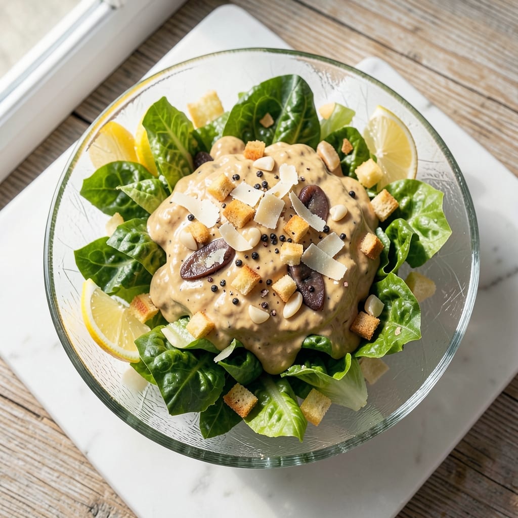 5 Star Caesar Salad Recipe: Creamy Parmesan Crunch Without the Mess
