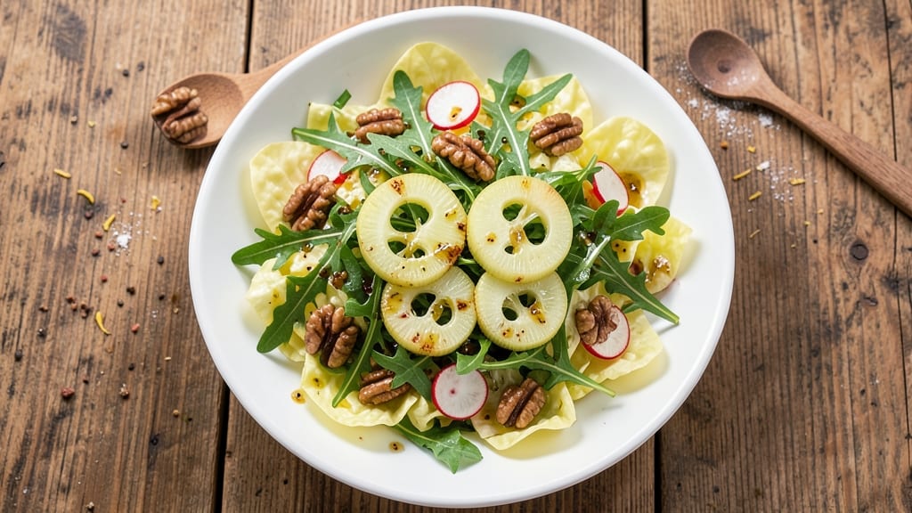 Basil Vinaigrette Salad Recipe: Bright Herb Zing With Crisp Celery Crowns