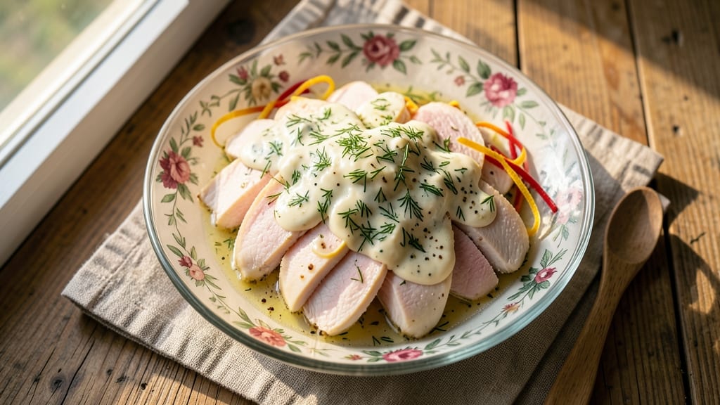 Basic Chicken Salad Recipe Without Celery: Herb-Infused Creaminess With Crunchy Walnut Topping