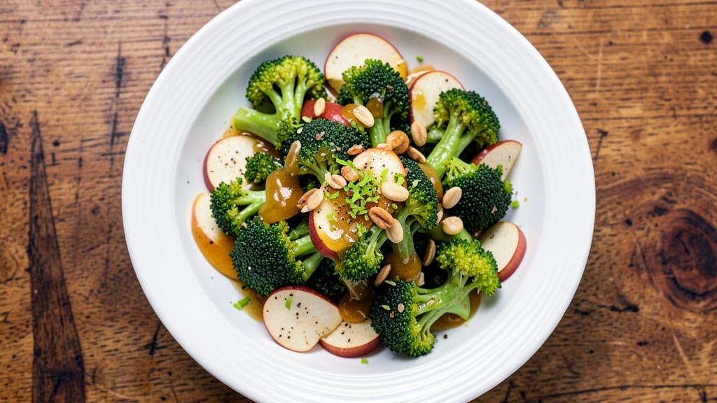 Broccoli Apple Apple Salad Recipe: Sweet-Tart Crunch With Honey-Lime Dressing