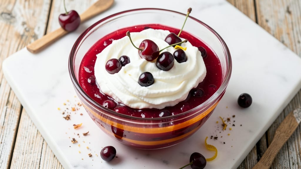 Best Cranberry Jello Salad Recipe Ever: Celery Crowns Over Creamy Orange Velout Bliss