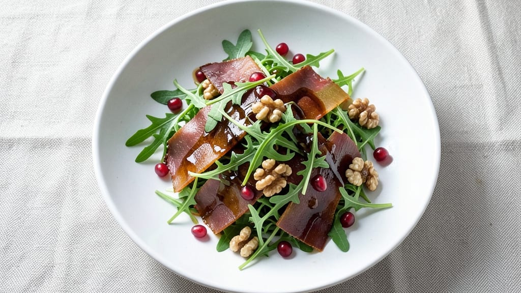 Bresaola Salad Recipe: Thinly Sliced Leather-Like Beef with Balsamic Zing