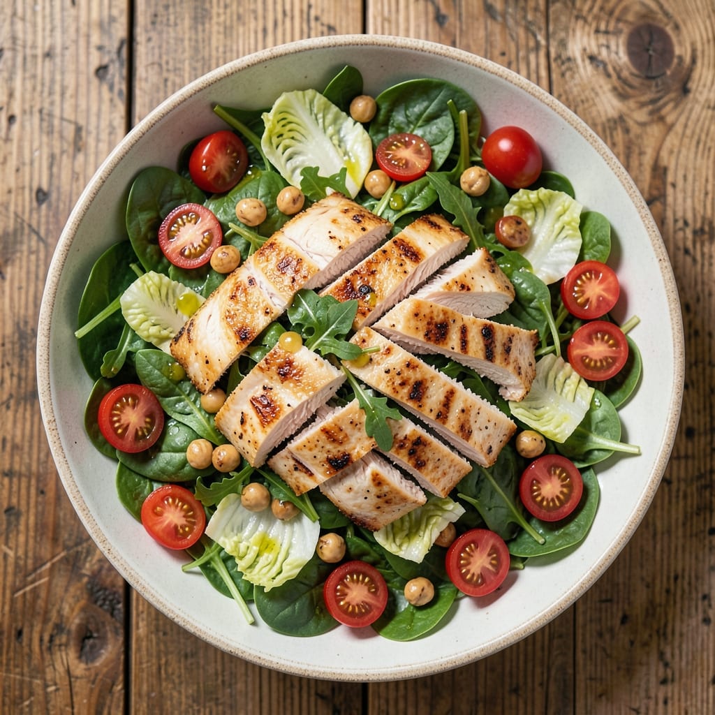 4-Cup Salad Recipe: Hearty Protein-Packed Meal in Minutes