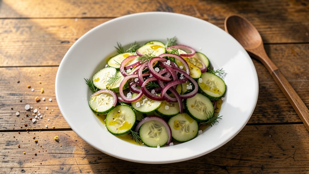 Biaggi's Cucumber Onion Salad Recipe: Bright, Crunchy, and Vinegar-Kissed Freshness