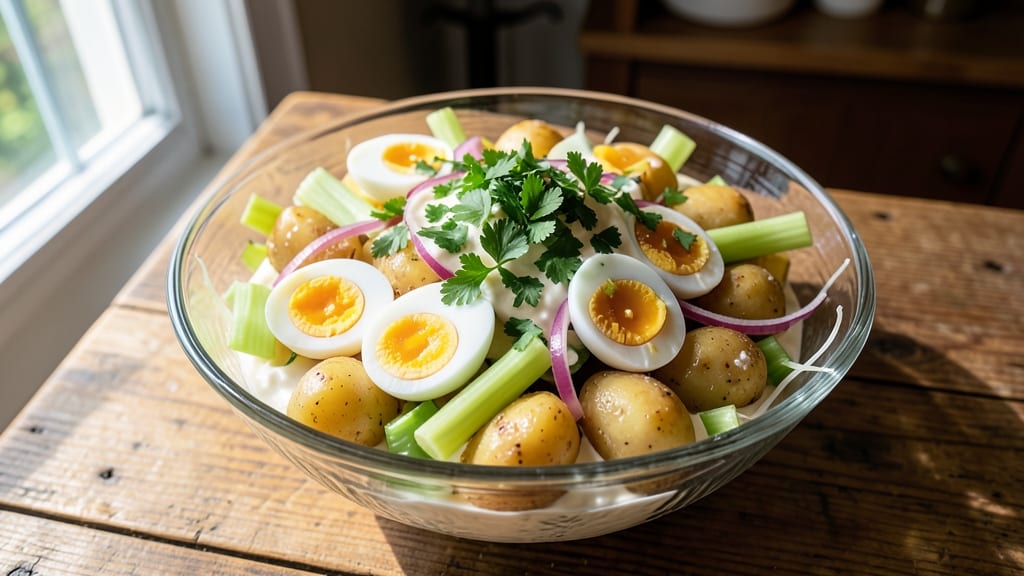 Betty Crocker's Old Fashioned Potato Salad Recipe: Classic Crunch and Creamy Mayonnaise Harmony
