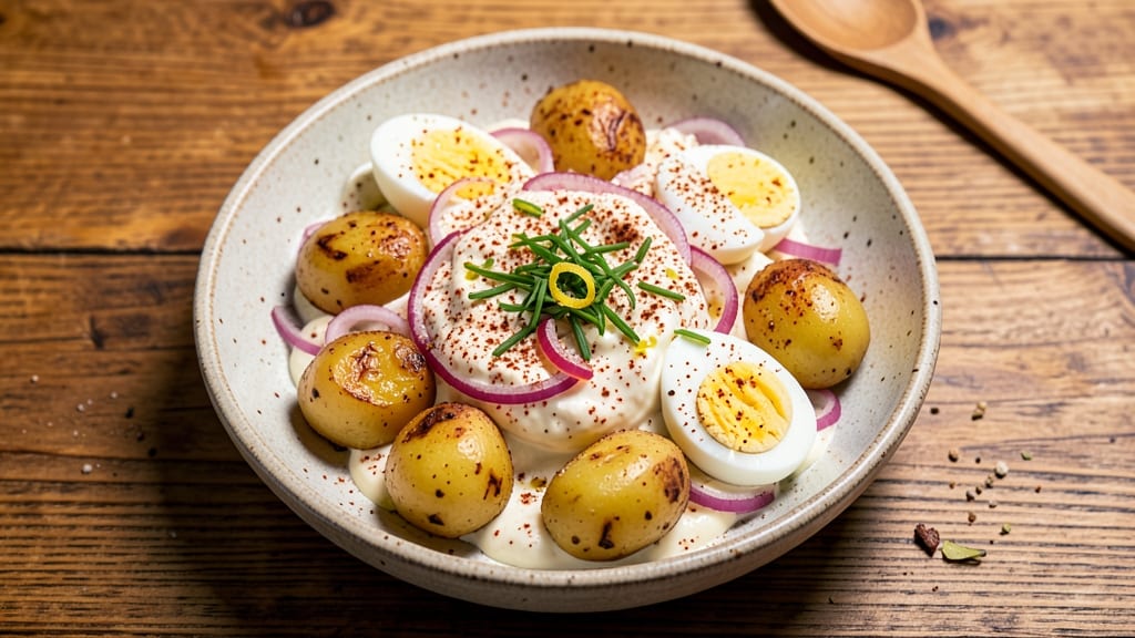 BBQ Restaurant-Style Potato Salad Recipe: Smoky Paprika and Mustard Vinaigrette Bliss