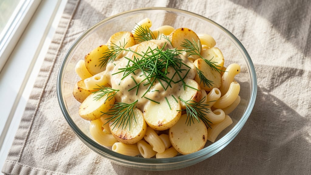 Best Foods Potato Mac Salad Recipe: Warm Potatoes and Cool Ranch Harmony
