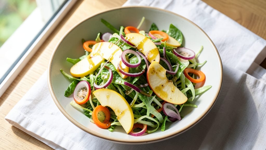 Cabbage Apple Slaw Salad Recipe: Crisp, Sweet, and Tangy in 15 Minutes