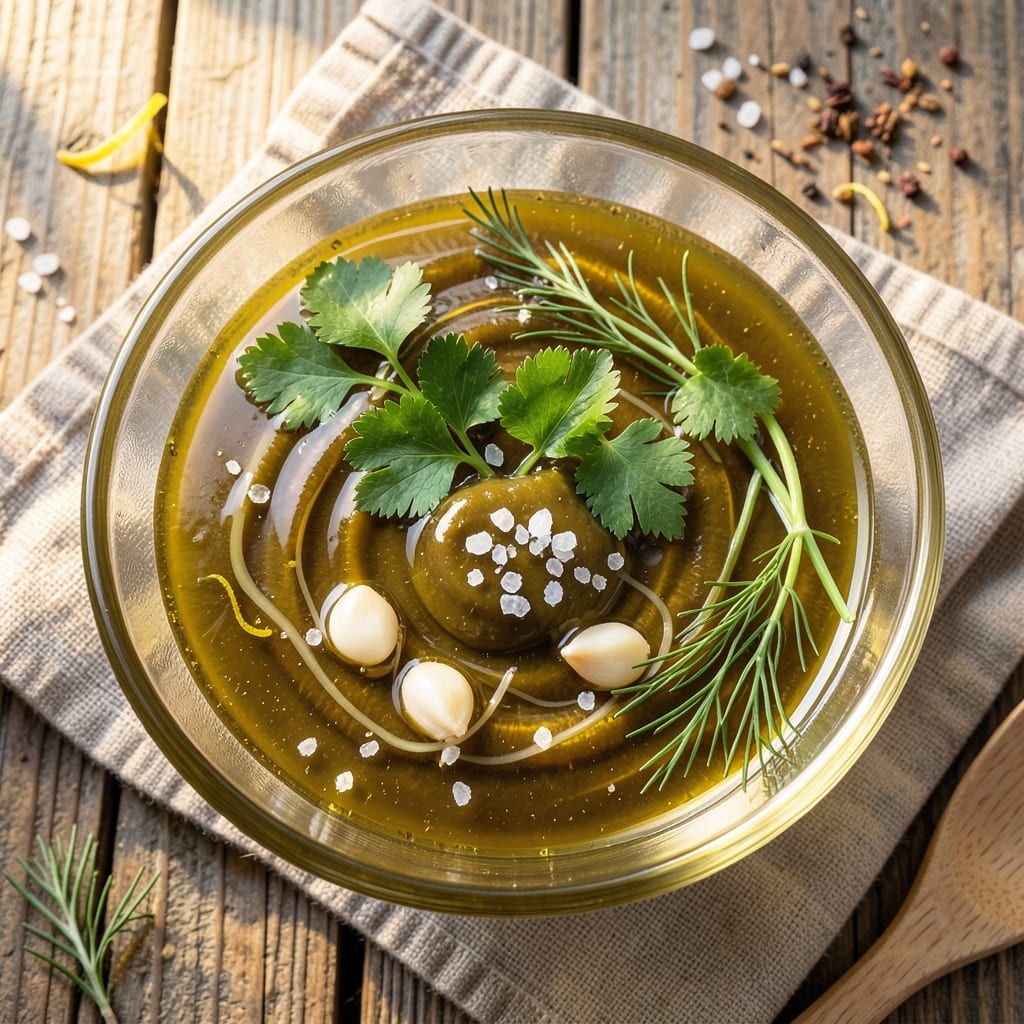 Altruda's Salad Dressing Recipe: Homemade Tangy Garlic Herb Vinaigrette