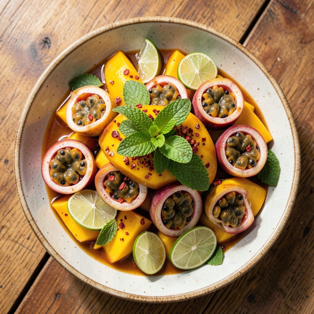 African Fruit Salad Recipe: Tropical Brightness with Citrus Zing