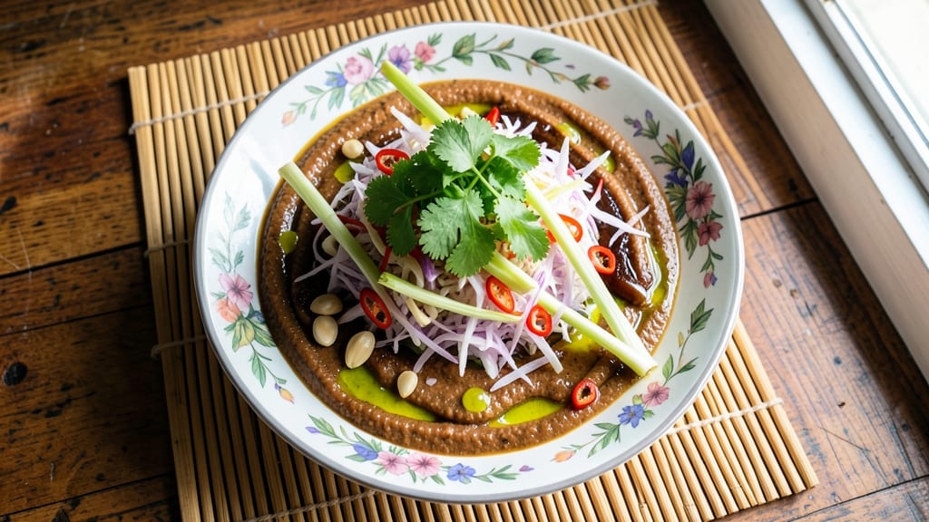 Cambodian Salad Recipe: Tangy Tamarind and Lime Dressed Crunch