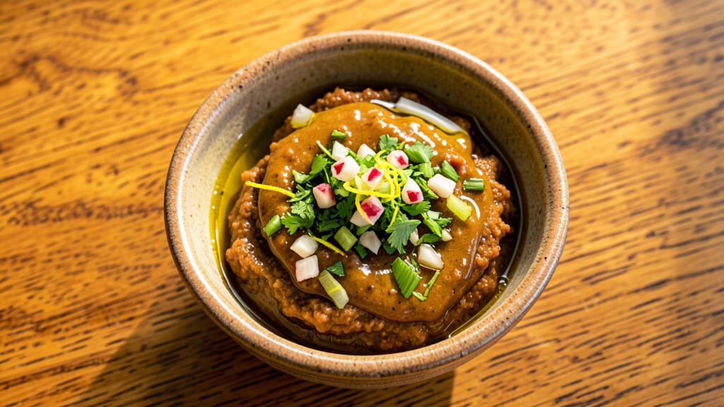 Basque Salad Dressing Recipe: Anchovy-Infused Creaminess With Celery Crown Crunch