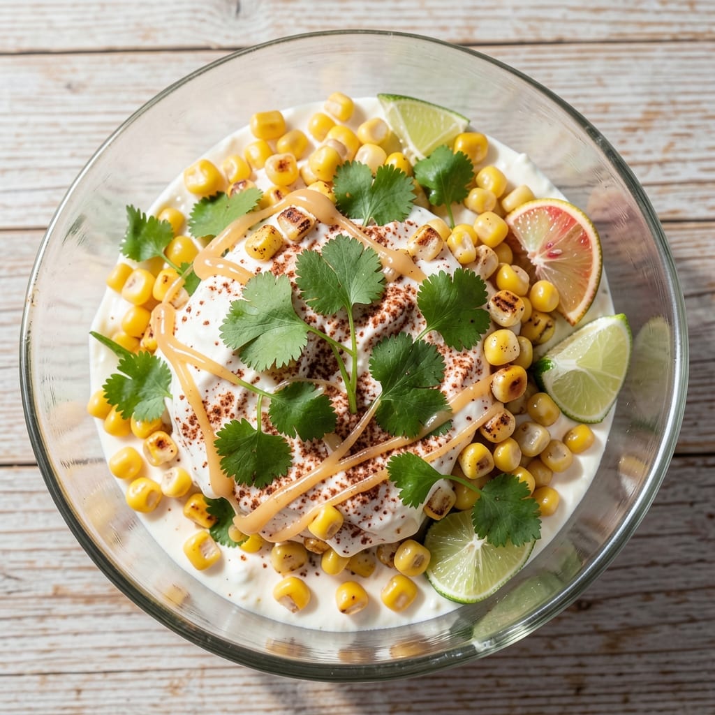 American Sweet Corn Salad Recipe: Buttery Cream and Crunchy Texture Magic