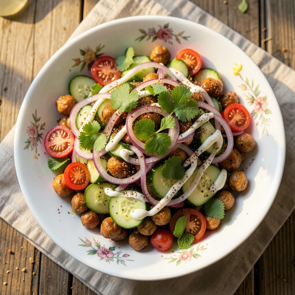 Alia Bhatt's Salad Recipe: Bold Spice and Crunchy Chickpea Magic