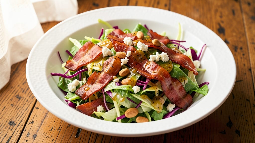 Cabbage Bacon Salad Recipe: Smoky Sweet Crunch With Crispy Edges