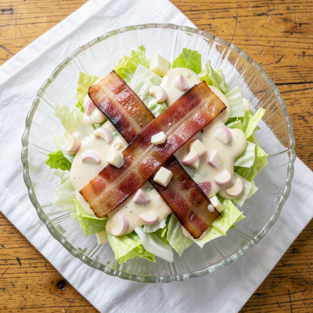 131 Main Top Chop Salad Recipe: Crisp-Topped Comfort with Warm Bacon Crunch