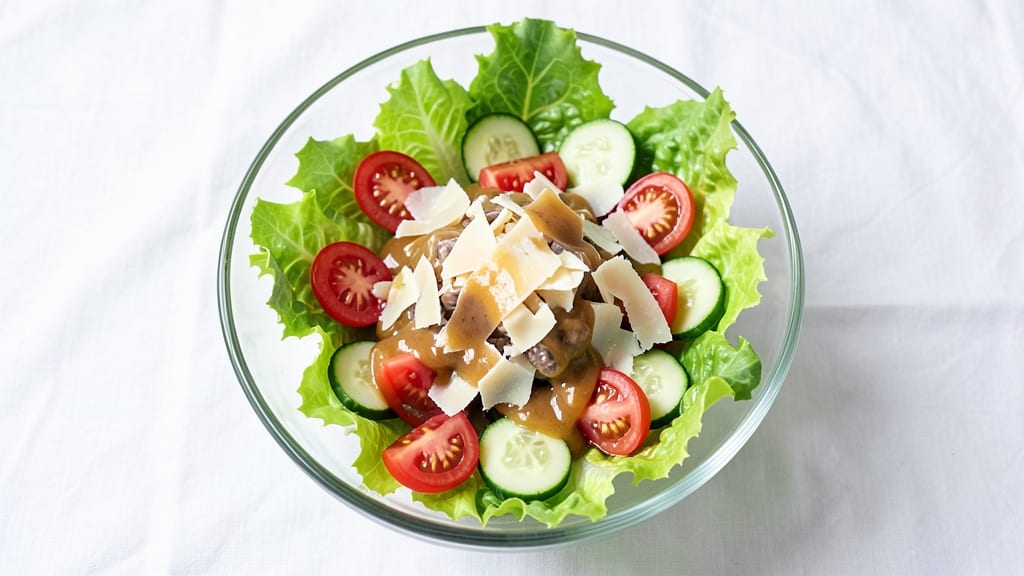 Boston Salad Recipe: Anchovy-Infused Creaminess With Perfect Parmesan Harmony