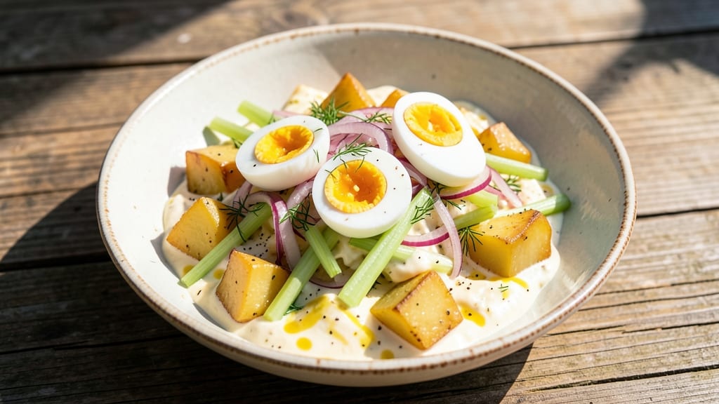 Aunt Em's Potato Salad Recipe: Southern-Style Crunch and Cream Harmony