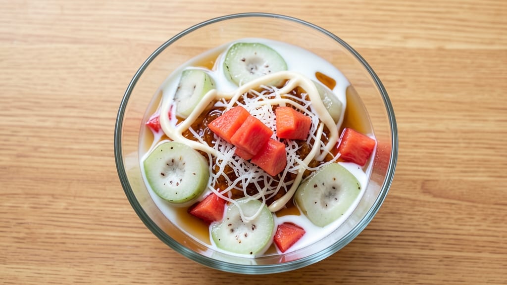Buko Gelatin Salad Recipe: Tropical Crunch With Creamy Coconut Bliss