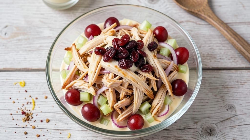 Costco Chicken Salad Recipe With Cranberries: Sweet-Tart Balance in 15 Minutes