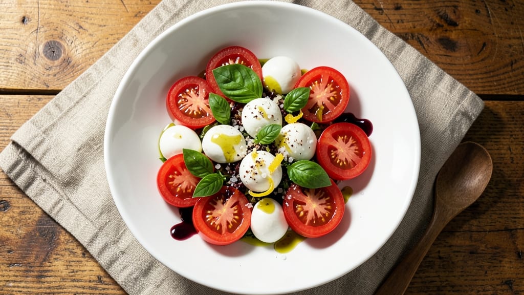 BJ's Caprese Salad Recipe: Fresh Mozzarella, Tomato, and Basil Bliss