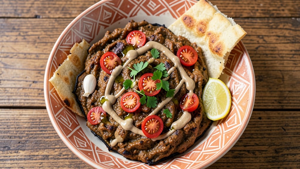 Baba Ganoush Salad Recipe: Charred Eggplant Meets Herby Tahini Bliss
