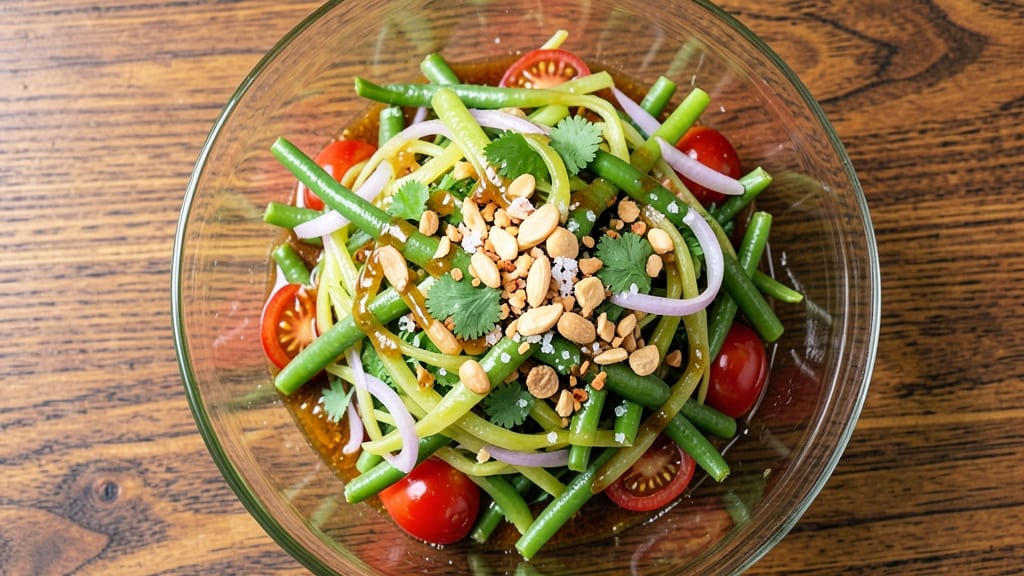 Burmese Papaya Salad Recipe: Tangy-Spicy Balance With Crunchy Green Beans