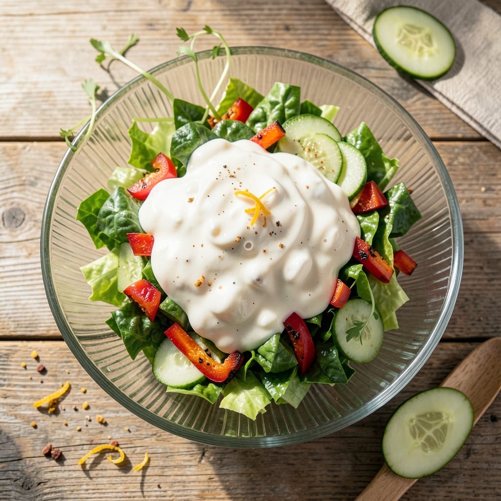 Five Cup Salad Recipe With Sour Cream: Creamy Ranch Dressing Meets Hearty Texture
