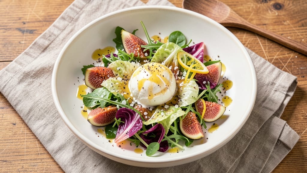 Burrata Fig Salad Recipe: Sweet Honey-Drizzled Creaminess With Fresh Figs