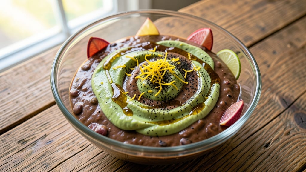 Black Bean Salad Dressing Recipe: Smoky Avocado-Lime Creaminess With Crunch