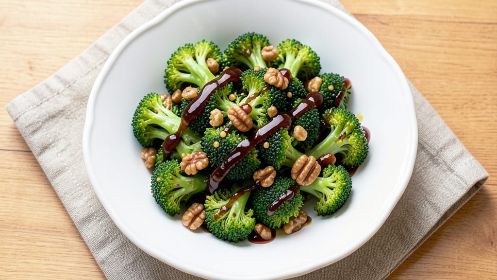 Broccoli Crunch Salad Walmart Recipe: Crispy Roasted Broccoli and Toasted Walnut Magic