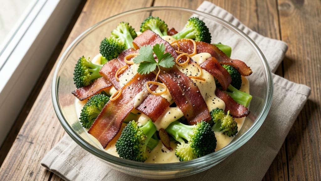 Briggs Broccoli Salad Recipe: Warm Bacon and Buttermilk Dressing Magic