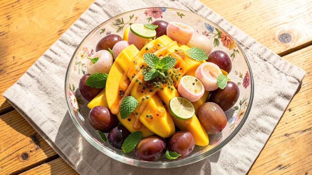 Australian Fruit Salad Recipe: Tropical Brightness With Citrus Zing
