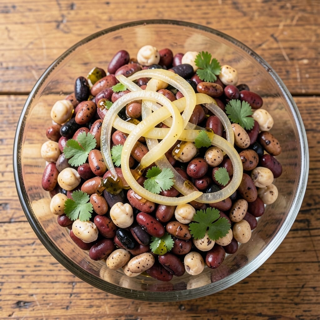 5 Bean Salad Recipe No Sugar: Pantry Staples Simmered With Citrus Zing