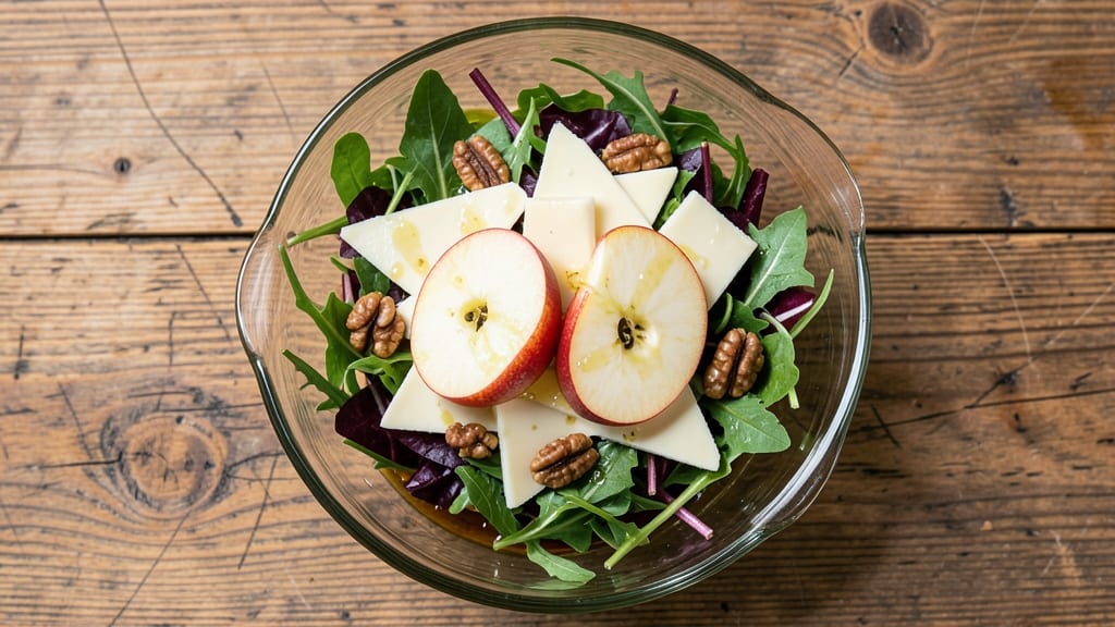 Apple Vinegar Salad Recipe: Bright Tartness With Crunchy Apple Bites