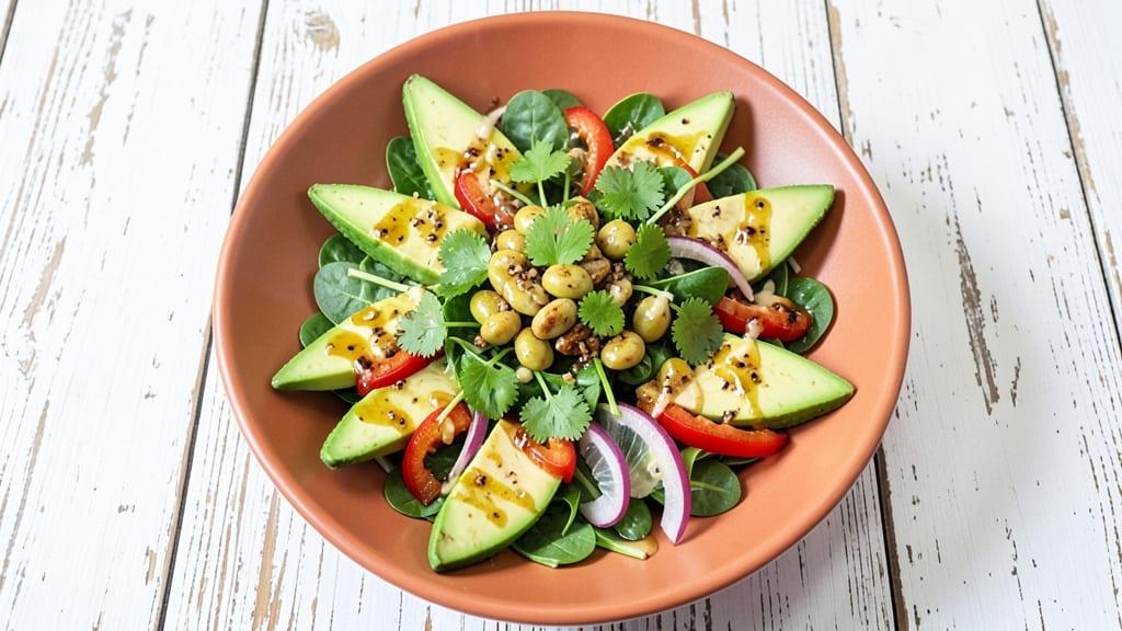 Avocado And Edamame Salad Recipe: Crunchy Green Powerhouse With Citrus Kick