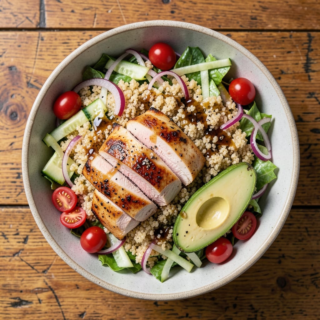 1000-Calorie Salad Recipe: Protein-Packed Balance for Weight Loss